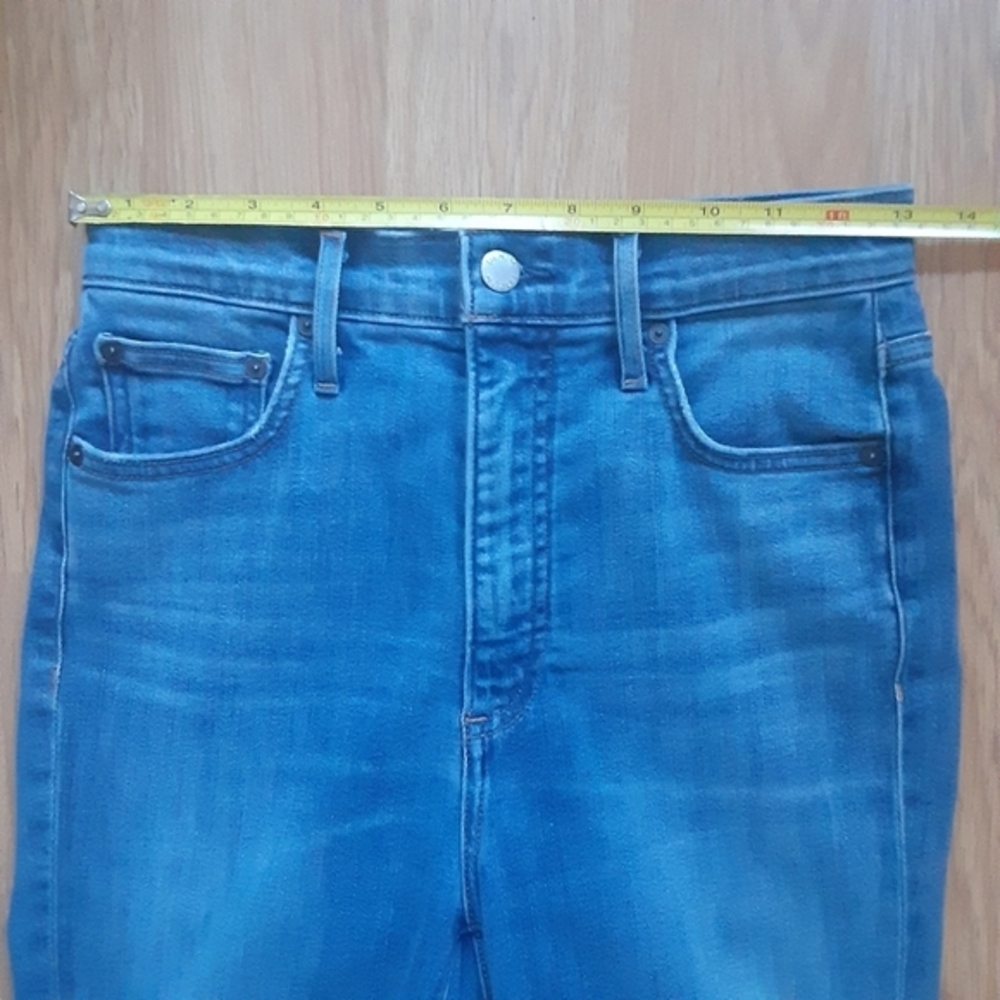 Aritzia Denim Forum Lola high rise skinny jeans,medium-light wash,27/30‎L - Picture 6 of 16